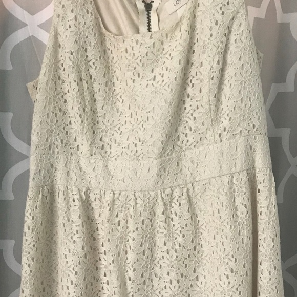 Off white floral dress - Picture 2 of 2